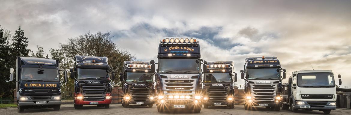 The G Owen & Sons Haulage Fleet
